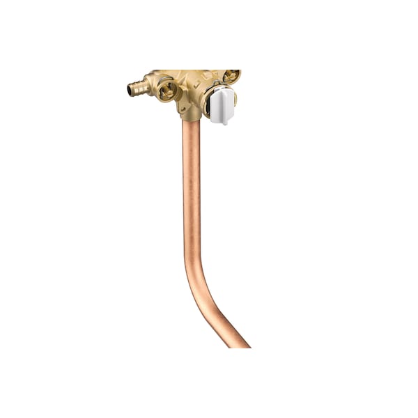 Posi-Temp(R) 1/2" Crimp Ring Pex Connection w/Pressure Balancing